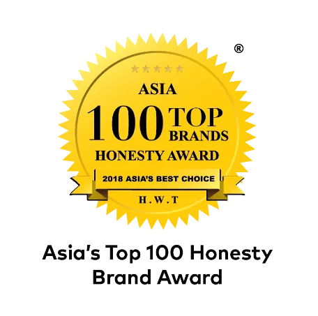Asia's Top 100 Honesty Brand