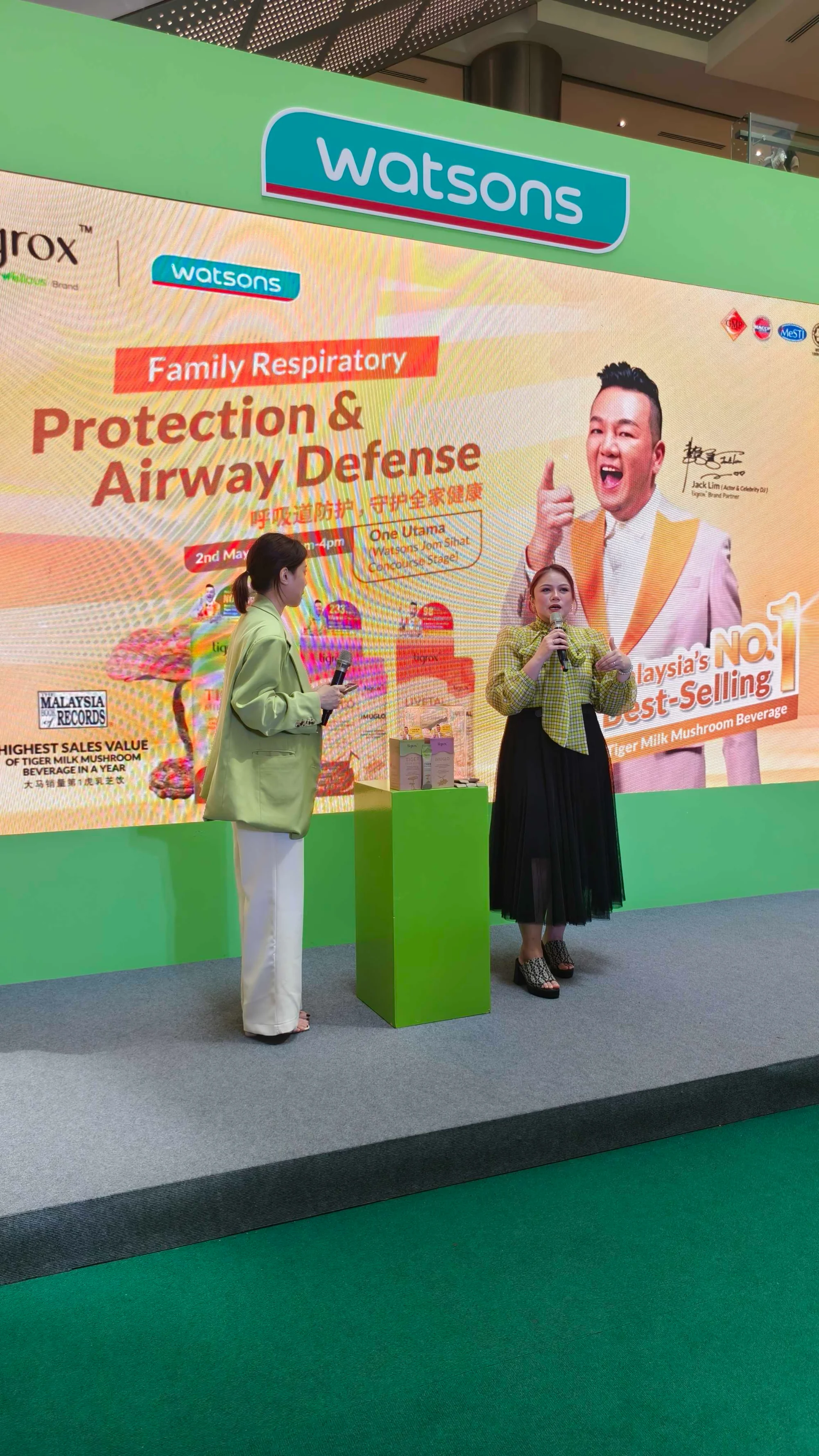 Tigrox x Watsons Jom Sihat