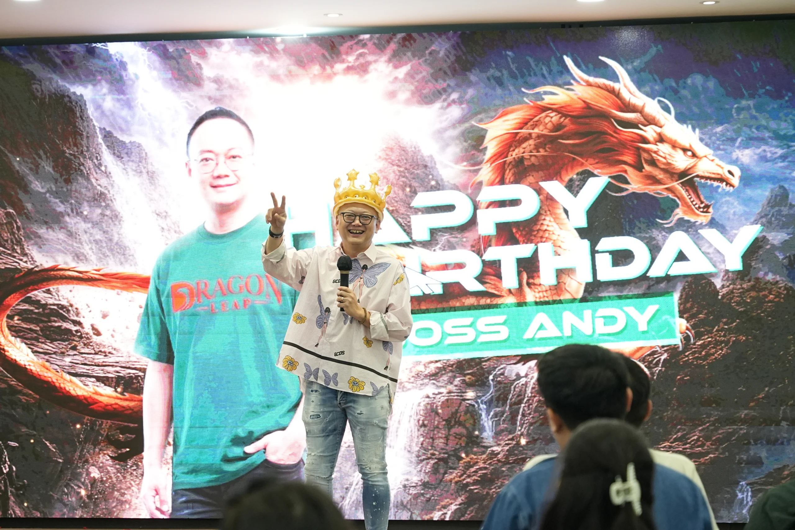 A Vibrant Birthday Surprise for Wellous Group CEO Andy Tan