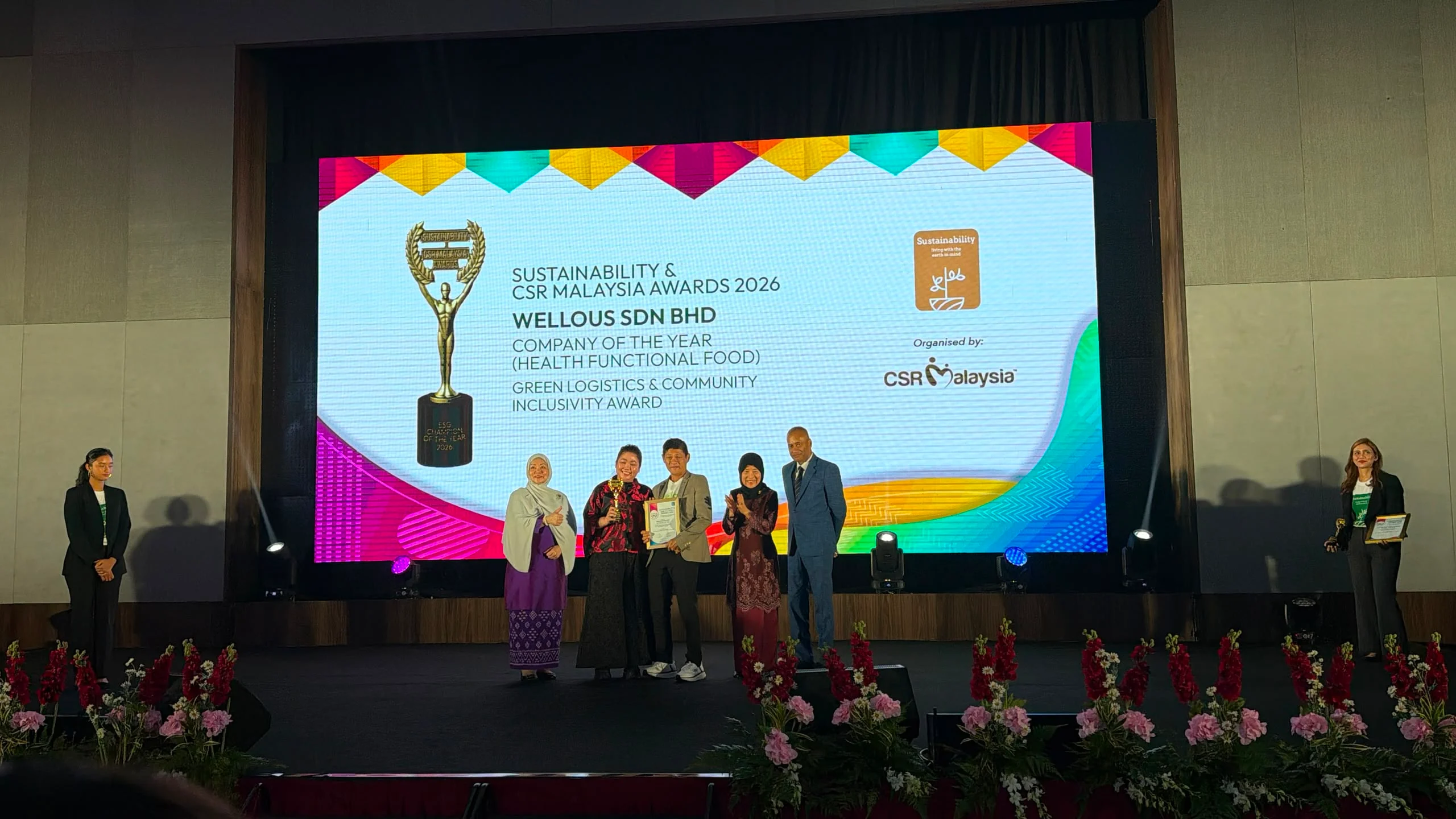 Wellous Awarded 11th Sustainability & CSR Malaysia Awards 2026