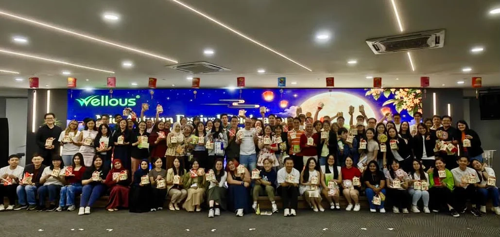 Corporate Culture & Events : Celebrating Mid Autumn Unity and Q3 Achievements at Wellous Townhall
